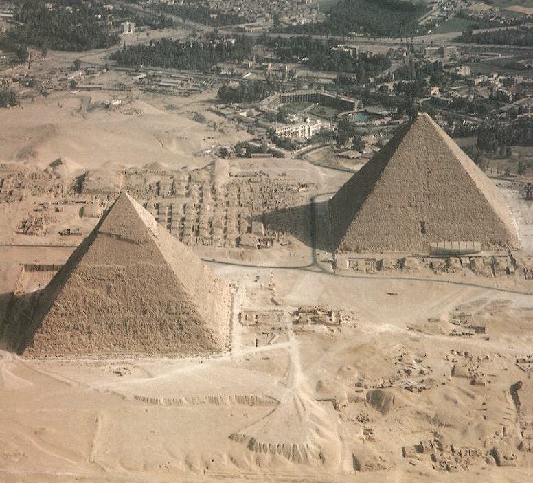 De piramiden van Gizah