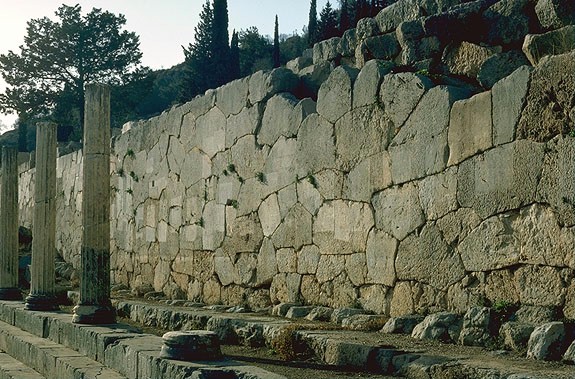 polygonale muur